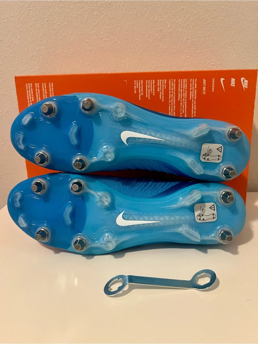 Nike Phantom GX II Elite SG-Pro Football Cleats Blue US 9 FQ9034-400